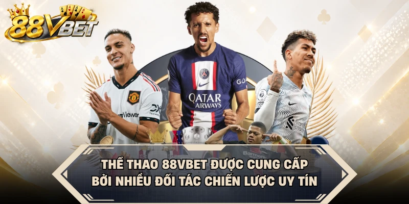 Thể thao 88VBET được cung cấp bởi nhiều đối tác chiến lược uy tín